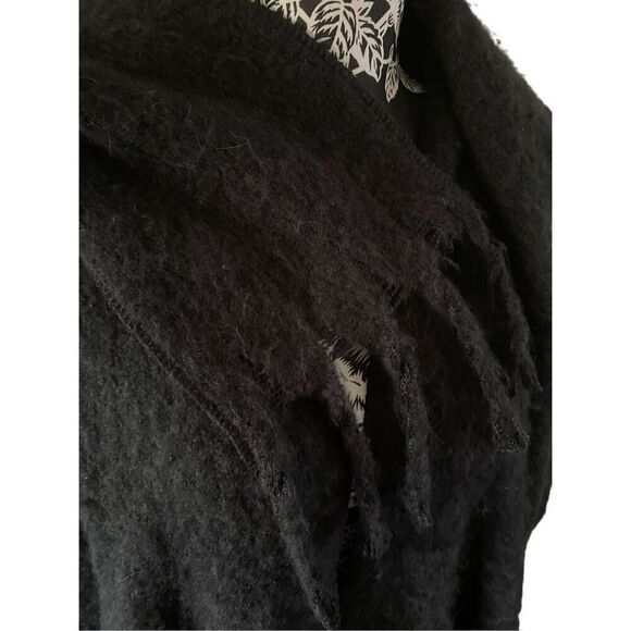 Nwt David And Young Sweater Wrap Built In Scarf Shawl Winter Poncho - Picture 10 of 13